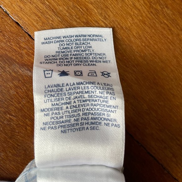 Lands' End Men's No Iron Supima Cotton Dress Shirt - Picture 6 of 8